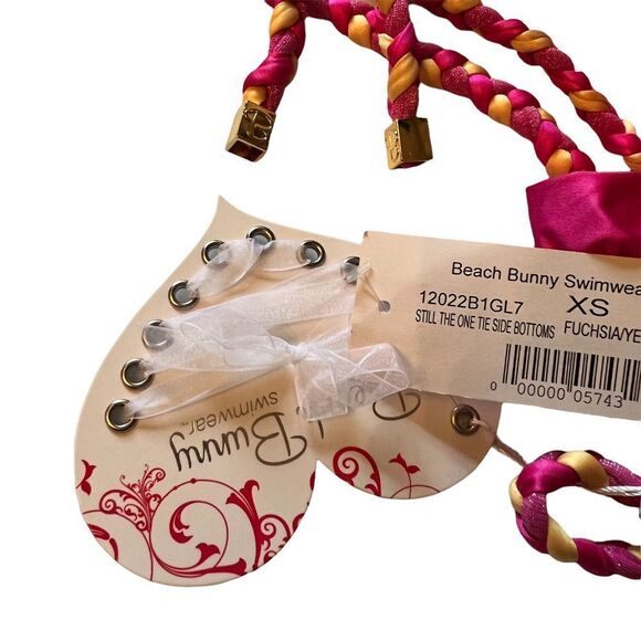 Beach Bunny‎ Still The One Tie Side Bikini Bottom nwt - Picture 7 of 8